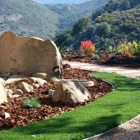 Artificial Turf Installation Biggs, California Landscape Design, Front Yard