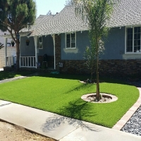 Fake Turf Foster City, California Rooftop, Small Front Yard Landscaping