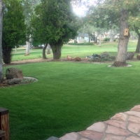 Grass Carpet El Verano, California Rooftop, Small Front Yard Landscaping