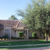 Grass Turf Soda Springs, California Landscape Rock, Front Yard Design