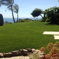 Plastic Grass Bodega, California Backyard Playground, Commercial Landscape