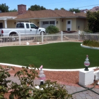 Plastic Grass Yountville, California Lawn And Garden, Front Yard Landscaping Ideas