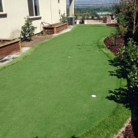 Synthetic Lawn Oakland, California Paver Patio, Backyard Landscape Ideas