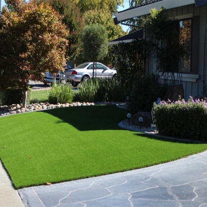 Artificial Grass Installation Salmon Creek, California Landscape Design, Front Yard Landscaping Ideas