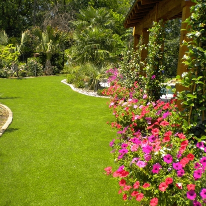 Artificial Turf Guerneville, California Backyard Deck Ideas, Backyard Designs