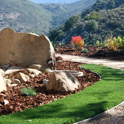 Artificial Turf Installation Biggs, California Landscape Design, Front Yard