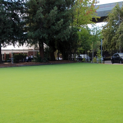 Artificial Turf Installation Hillsborough, California Roof Top, Commercial Landscape