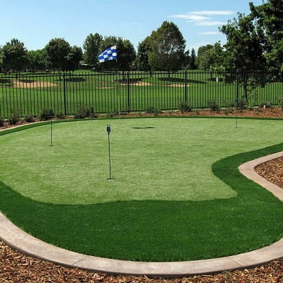 Grass Carpet Geyserville, California Home Putting Green, Backyard Makeover