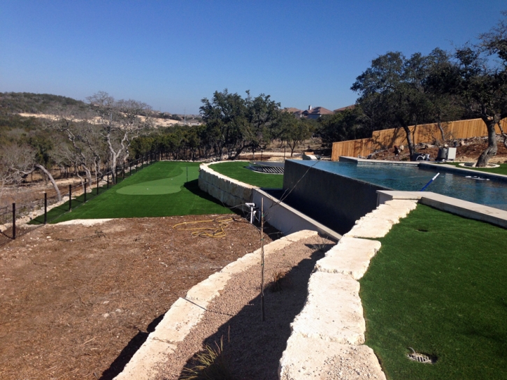 Fake Grass Alto, California Office Putting Green, Backyard Landscape Ideas