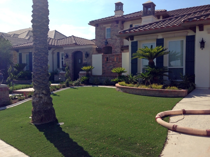 Fake Lawn Benicia, California Landscape Rock, Front Yard