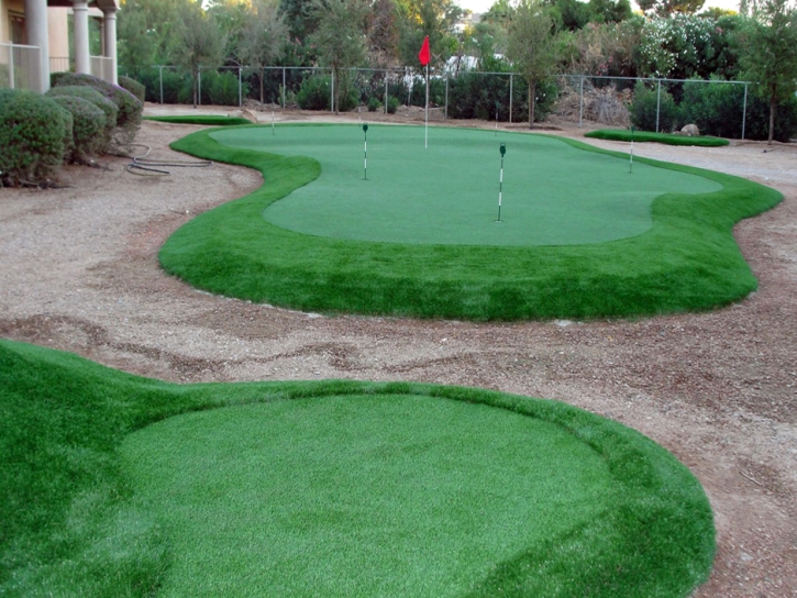 Grass Carpet Rocklin, California Home Putting Green, Backyard Makeover